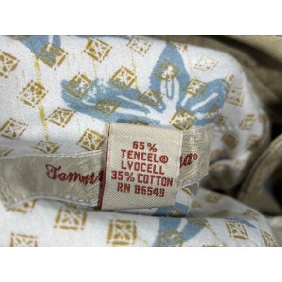 Tommy Bahama Mens‎ Pants 36x32 Beige Flat Front Relaxed Fit Casual - Picture 4 of 4